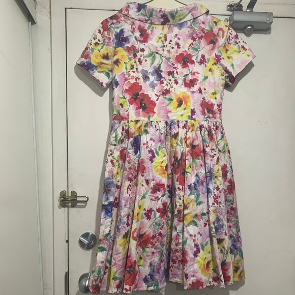 MYRTLEWOOD OF CALIFORNIA MIDI FLORAL PRINT DRESSES SIZE XL - Picture 3 of 8